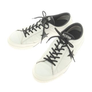 コンバース(CONVERSE)の【中古】コンバース CONVERSE ONE STAR GF スニーカー オフホワイトxブラック【サイズ26】【メンズ】(スニーカー)