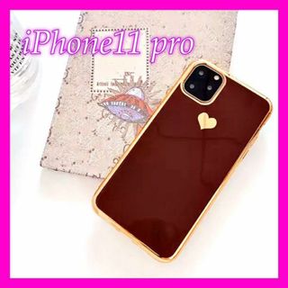 韓国 メタリックフレーム iPhone11proケース◆商品コード:AO11