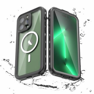 【カバー】防水 iPhone 14 Pro max ケース 完全防水 両面カバー(その他)