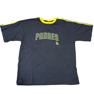 新品未使用　メジャーリーグ　パドレス　レディース　Tシャツ　M ダークブラウン(Tシャツ(半袖/袖なし))