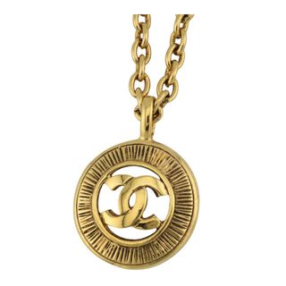 シャネル(CHANEL)のシャネル ココマーク ヴィンテージ ラウンド ネックレス メタル レディース CHANEL 【中古】 【アパレル・小物】(ネックレス)