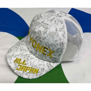 ヨネックス(YONEX)のYONEX '25年カタログ未掲載限定ALLJAPANメッシュキャップ(UNI)(その他)