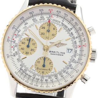 ブライトリング(BREITLING)のブライトリング BREITLING D13322 オールドナビタイマー クロノグラフ YGベゼル 自動巻き メンズ _890846(腕時計(アナログ))