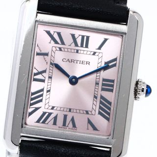 カルティエ(Cartier)のカルティエ CARTIER W5200000 タンクソロSM クォーツ レディース 保証書付き_894882(腕時計)