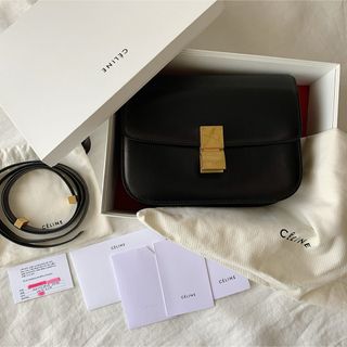 CELINE - CELINE セリーヌ クラシックボックス フィービー期 ショルダー バッグ