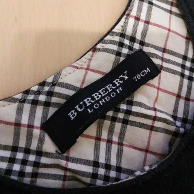 BURBERRY(バーバリー)のお取置中☺BURBERRY ロンパース キッズ/ベビー/マタニティのベビー服(~85cm)(ロンパース)の商品写真