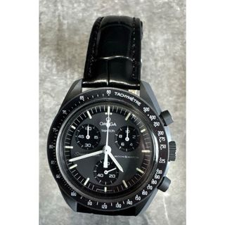 　OMEGA × swatch ムーンウォッチ クォーツ 時計(腕時計(アナログ))