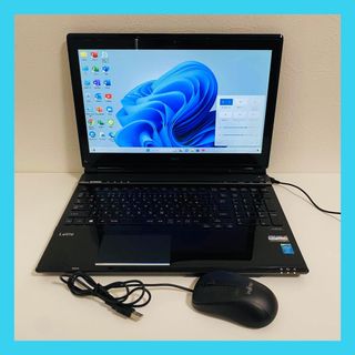 エヌイーシー(NEC)のY708 NECノートパソコン i7メモリ8Gタッチパネル高速Windows11(ノートPC)