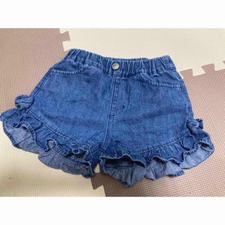 アプレレクール(apres les cours)のapres les cours デニムショートパンツ　110サイズ(スカート)