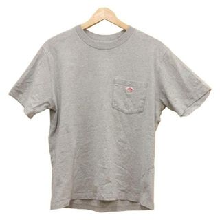 ダントン(DANTON)のDANTON(ダントン) 半袖Tシャツ サイズ38 M メンズ美品  - ライトグレー クルーネック(Tシャツ/カットソー(半袖/袖なし))