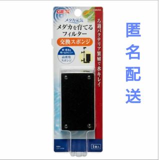 【新品】GEX メダカ元気　メダカを育てるフィルター 交換スポンジ (アクアリウム)