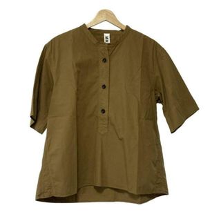 MHL.(エムエイチエル) 半袖カットソー サイズ1 S レディース美品  - ブラウン(カットソー(半袖/袖なし))