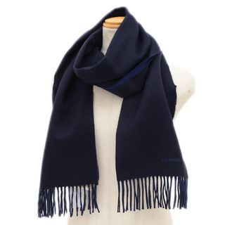 エルメス(HERMES)のエルメス マフラー レクトヴェルソ カシミヤ マリン/ブルーテュルカン(マフラー/ショール)