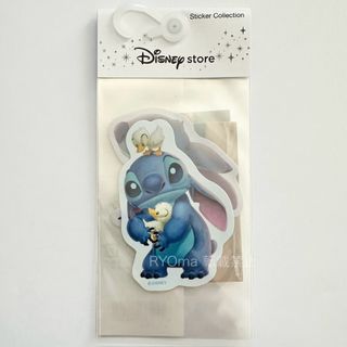 ディズニー(Disney)の<新品>スティッチ ダイカットステッカー 4枚 ディズニーストア(キャラクターグッズ)