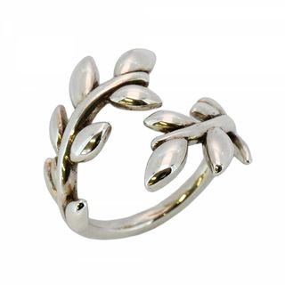 ティファニー(Tiffany & Co.)の【5jgb0333】ティファニー リング オリーブリーフ/バイパスリング シルバー925 5.5号【中古】レディース(リング(指輪))