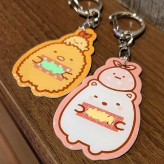 おなまえキーホルダー　すみっコぐらし　ネームタグ　名入れ　保育園　通園バッグ