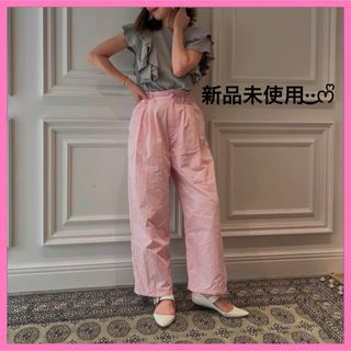 アンミヌ unminou♥新品未使用 タックパールパンツ