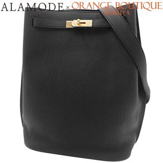 エルメス(HERMES)のHERMES(エルメス) ソーケリー22 ブラック黒 トゴ ゴールド金具 X刻印 ショルダーバッグ 肩掛け トート ハンドバッグ レディース 40802152106【中古】【アラモード】(ショルダーバッグ)