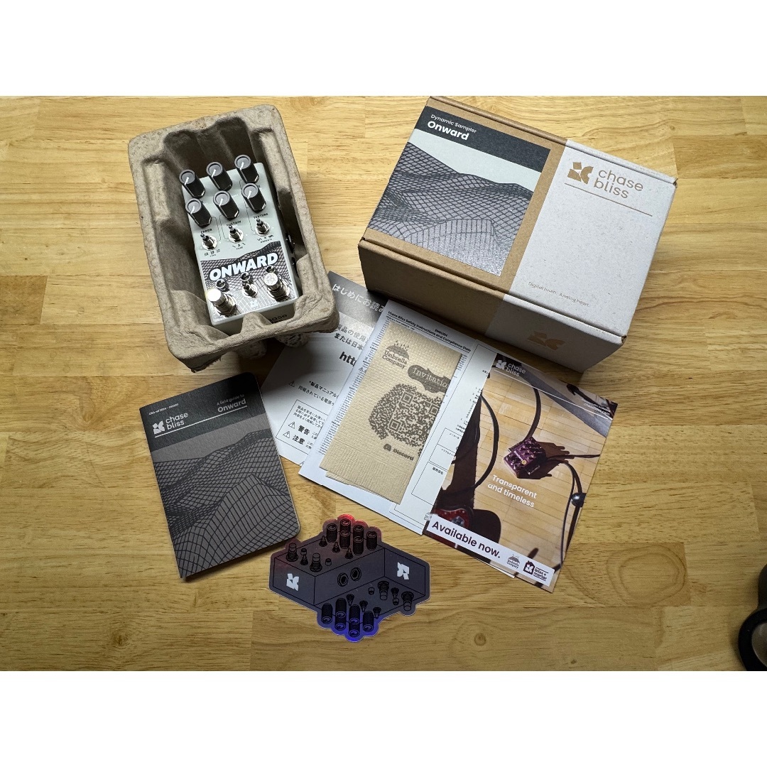 Chase Bliss ONWARD 新品未使用品 Chase Bliss Onward｜ミュージックランドKEY