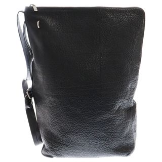 リックオウエンス(Rick Owens)のRick Owens リックオウエンス BUCKET BAG シボ革バケットバッグ ブラック ※オーダー品(その他)