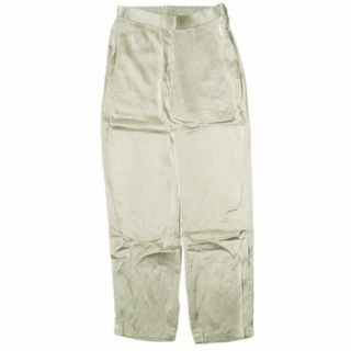 H BEAUTY&YOUTH エイチ ビューティーアンドユース 日本製 SILK EASY PANTS シルクイージーパンツ 1614-299-4734 M シルバーグレー ボトムス【中古】【H BEAUTY&YOUTH】(カジュアルパンツ)