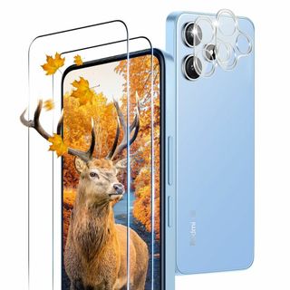 【サイズ:対応 Xiaomi Redmi 12 5G】【2+2枚セット 指紋認証