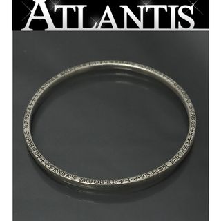 クロムハーツ(Chrome Hearts)のCHROME HEARTS 銀座店 クロムハーツ NTFL バングル シルバー SV925 99504(バングル/リストバンド)