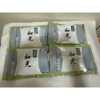 UJI MATCHA宇治抹茶　丸久小山園　和光100g WAKO 100gx4袋(茶)