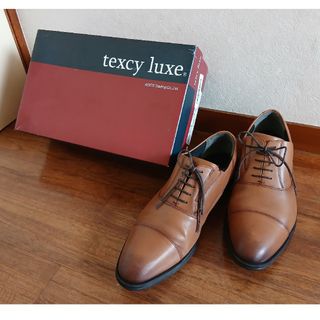 ASICS Trading texcy luxe ブラウン レースアップシューズ(ドレス/ビジネス)