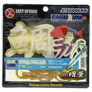 【新着商品】マルキュー エコギア 熟成 鯛ラバアクア 増量 クワセカーリースリム(ルアー用品)