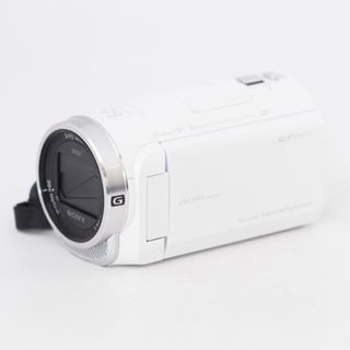 ソニー(SONY)のSONY ビデオカメラ Handycam HDR-CX680 ホワイト 内蔵メモリー64GB 光学ズーム30倍 HDR-CX680 W #13064(ビデオカメラ)
