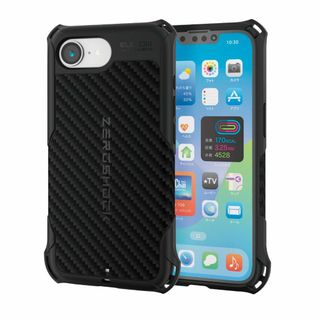 エレコム iPhone 16e ケース 耐衝撃 衝撃吸収 ZEROSHOCK 4(その他)