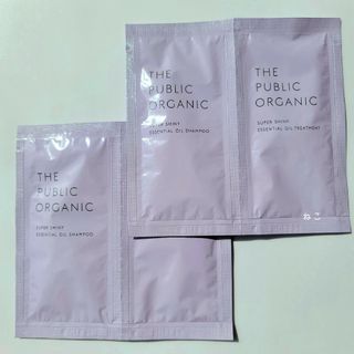 ザ パブリックオーガニック　スーパーシャイニー　シャンプー&トリートメ　２セット(シャンプー)