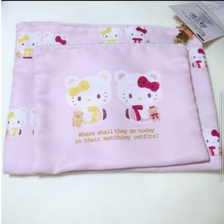 サンリオ(サンリオ)の【未使用】サンリオ＊ハローキティ＊ポーチ(キャラクターグッズ)