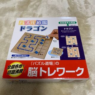 未使用　パズル道場 ドラゴン 知育ゲーム　脳トレワーク(知育玩具)
