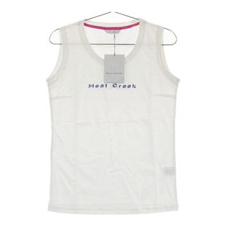 サイズ：40 HEAL CREEK ヒールクリーク 002-21547 ノースリーブシャツ  ホワイト系 [240101495921] ゴルフウェア レディース ストスト(ウエア)