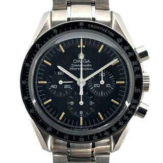 オメガ(OMEGA)の　オメガ OMEGA スピードマスター ムーンウォッチ プロフェッショナル クロノグラフ 3590.50 ブラック SS 手巻き メンズ 腕時計(その他)