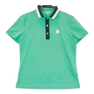 サイズ：38 LANVIN SPORT ランバン スポール 半袖ポロシャツ グリーン系 [240101496174] ゴルフウェア レディース ストスト