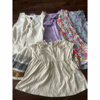 ワンピース4セットとトップス　120サイズ