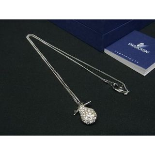 スワロフスキー(SWAROVSKI)のSWAROVSKI スワロフスキー 洋梨 ペアー ラインストーン ネックレス ペンダント アクセサリー レディース シルバー系 DH6925(ネックレス)