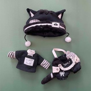 ob11 ねんどろいどどーる お洋服3点セット 猫(人形)