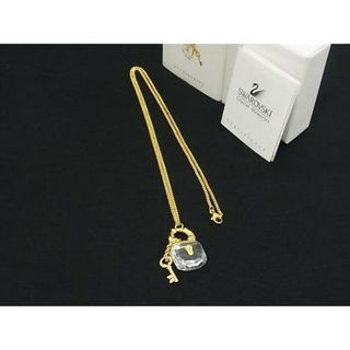 スワロフスキー(SWAROVSKI)の■新品■未使用■ SWAROVSKI スワロフスキー ネックレス ペンダント アクセサリー レディース ゴールド系×クリア DI2948(ネックレス)