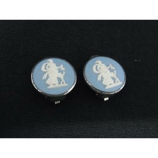 ウェッジウッド(WEDGWOOD)のWEDGWOOD ウェッジウッド クリップ式 イヤリング アクセサリー レディース シルバー系×ライトブルー系 DI3807(その他)