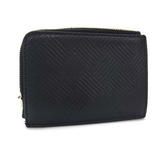 ボッテガヴェネタ(BOTTEGA VENETA)のBOTTEGA VENETA ボッテガヴェネタ デボスイントレチャート レザー フラグメントケース コインケース カードケース ブラック系 DJ0523(その他)