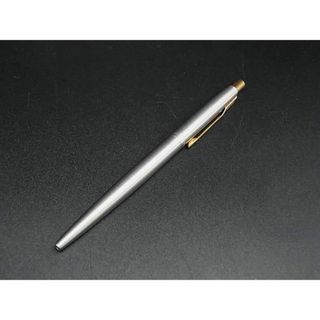 ■美品■ PARKER パーカー ノック式 ボールペン 筆記用具 文房具 ステーショナリー メンズ レディース シルバー系 DH7890
