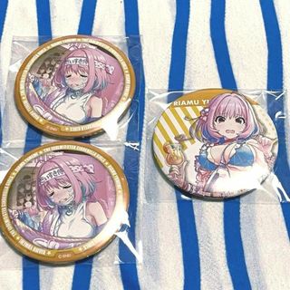アイドルマスターシンデレラガールズ『夢見りあむ 缶バッジ』３点セット まとめ売り