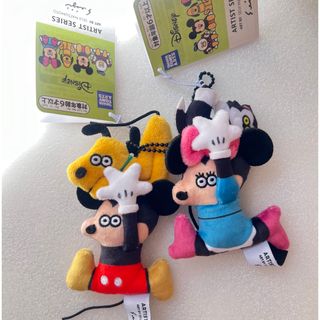 ディズニー(Disney)のディズニー 松本セイジ ボールチェーンマスコット 2点セット (キャラクターグッズ)