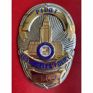 LAPDのAS350ヘリコプターパイロットバッジ(個人装備)
