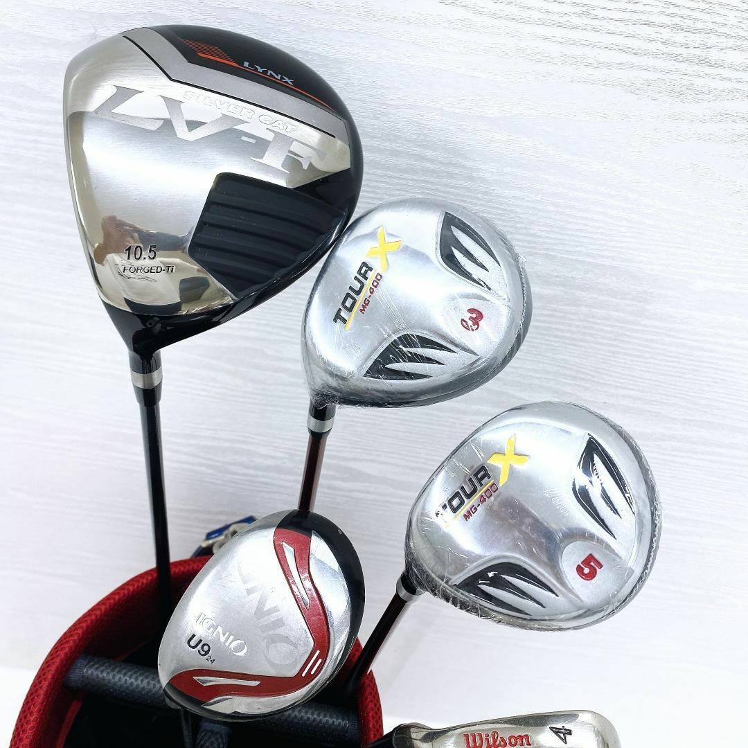 左利き/レフティー】イグニオ ウィルソン ゴルフクラブ 初心者