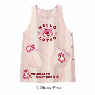 ディズニー(Disney)のロッツォエプロン エプロン ロッツォ 保育士エプロン 保育士 トイストーリー(キャラクターグッズ)